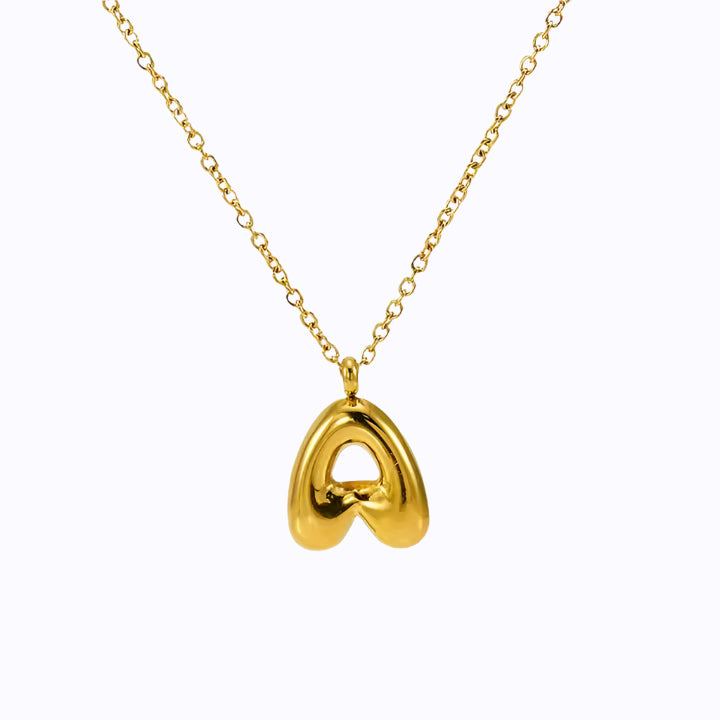 Bubble Letter Necklace