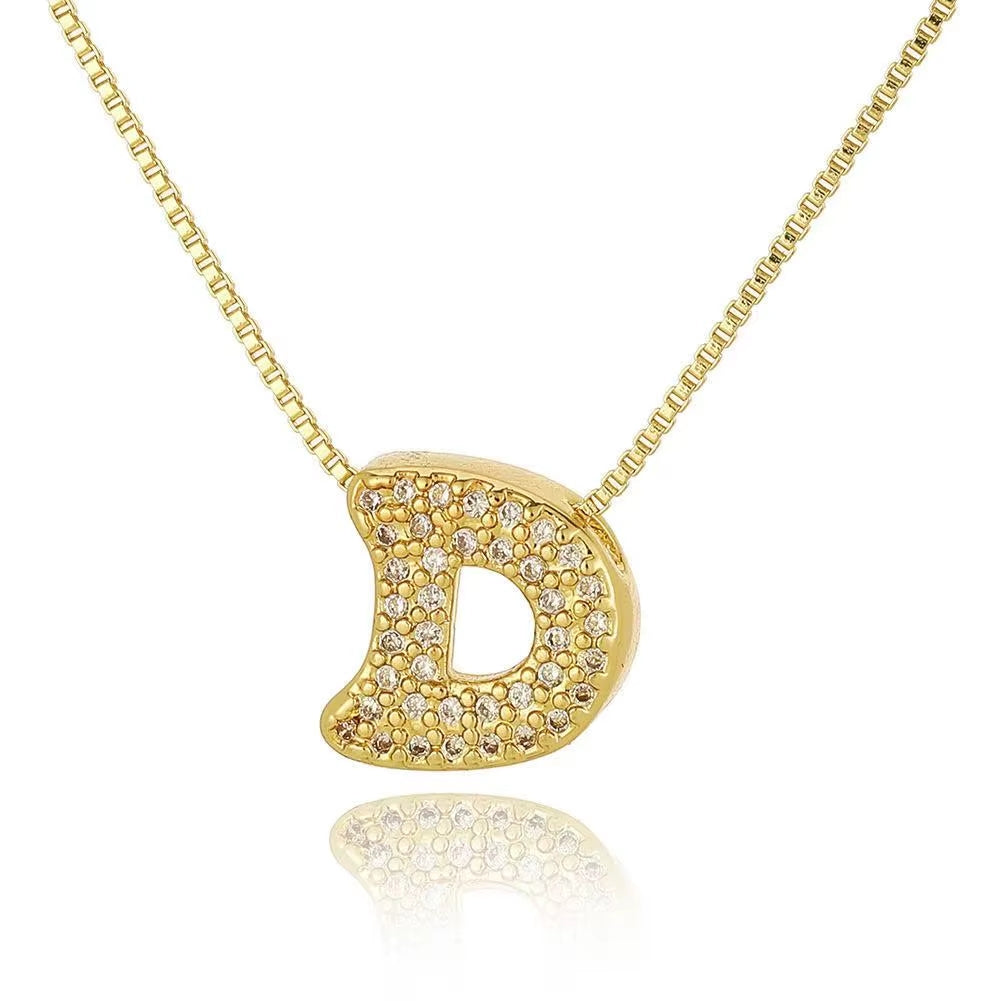 Sparkle Alphabet Pendant