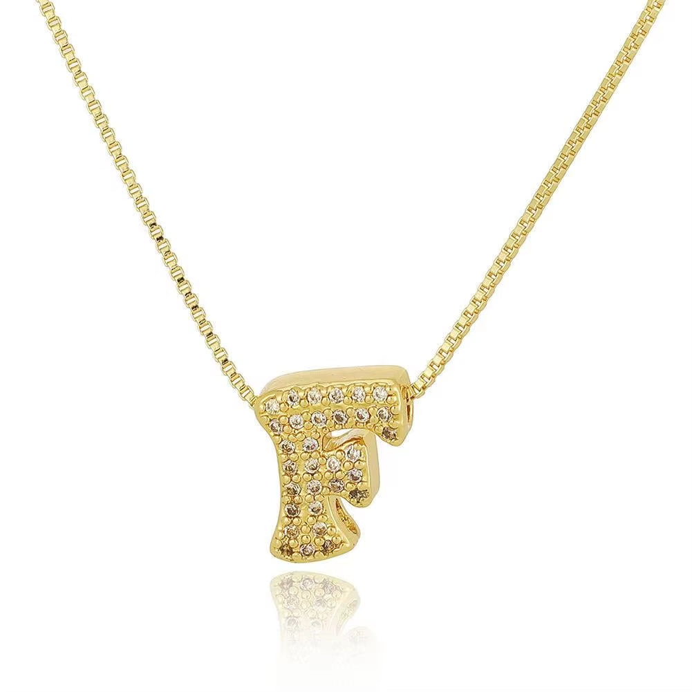 Sparkle Alphabet Pendant