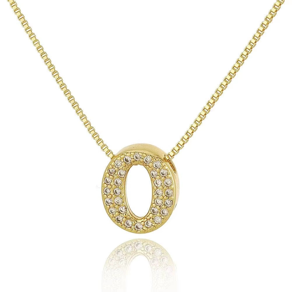Sparkle Alphabet Pendant