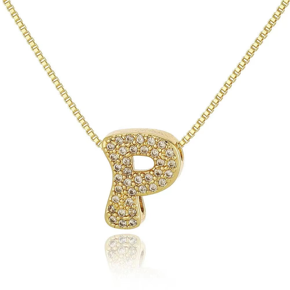 Sparkle Alphabet Pendant