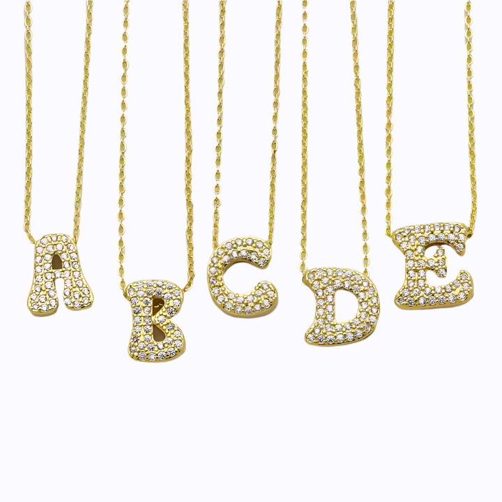 Sparkle Alphabet Pendant