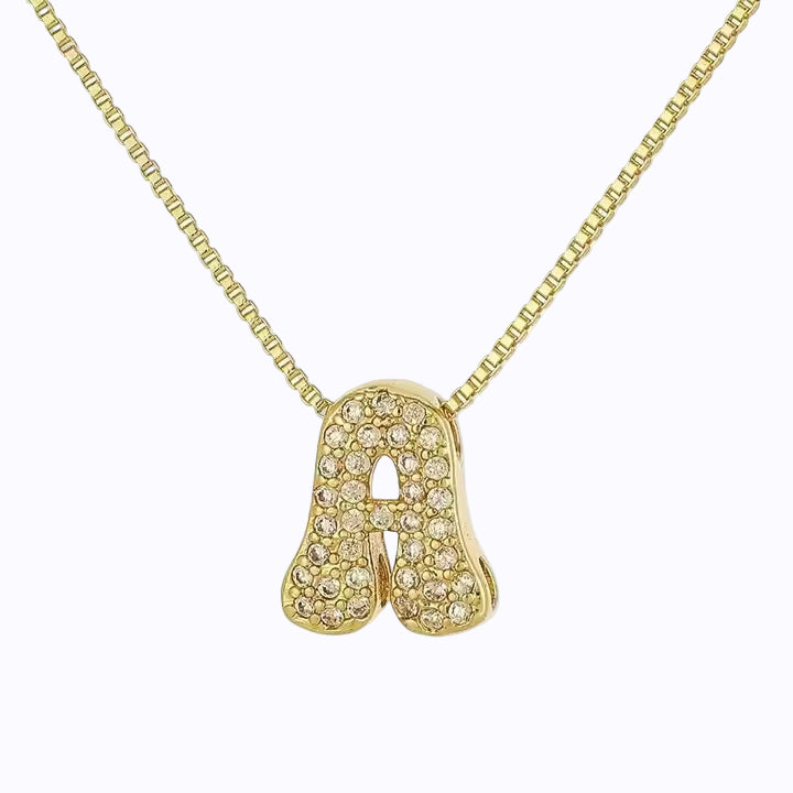Sparkle Alphabet Pendant
