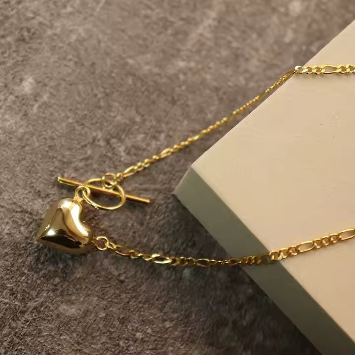 Puffy Heart Choker