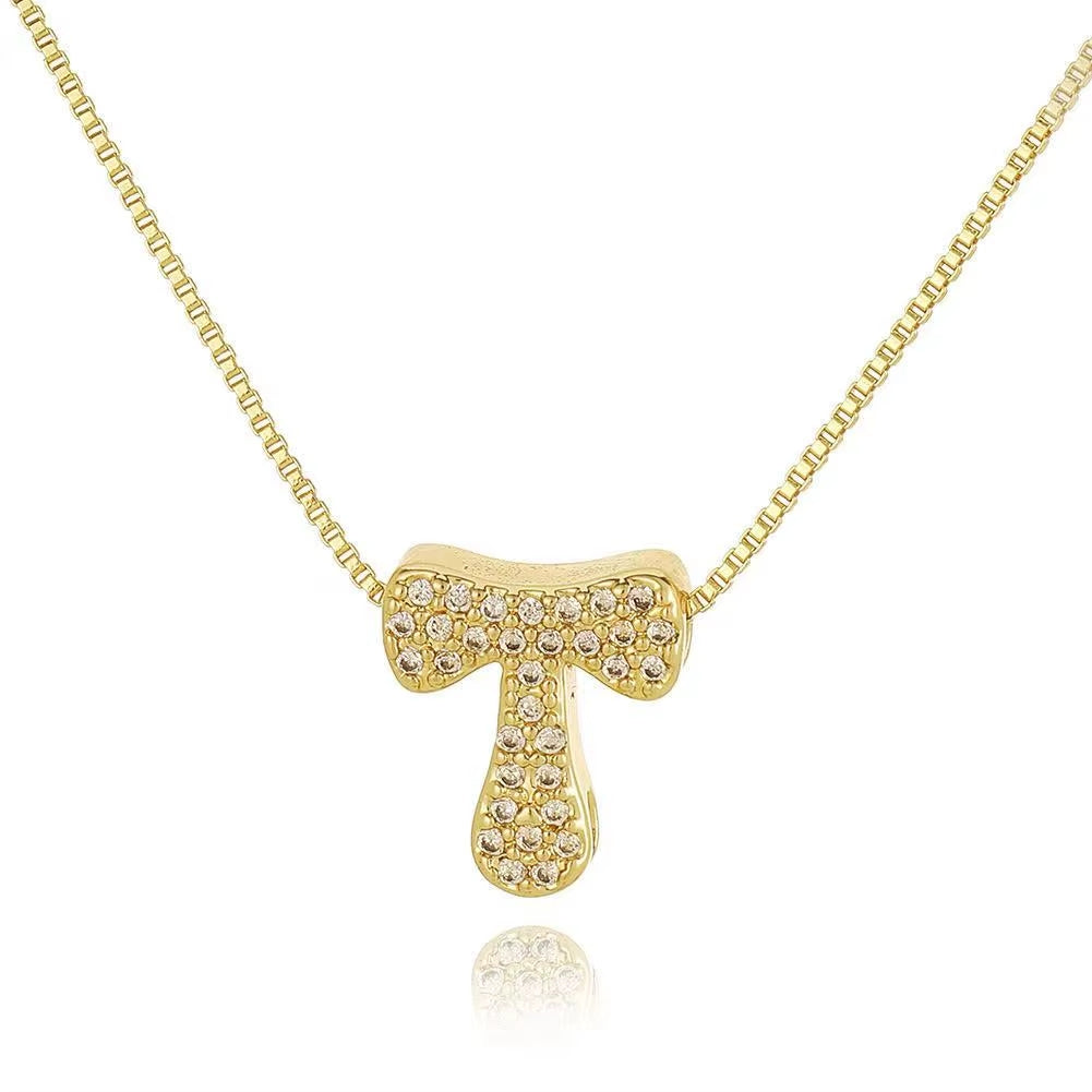 Sparkle Alphabet Pendant
