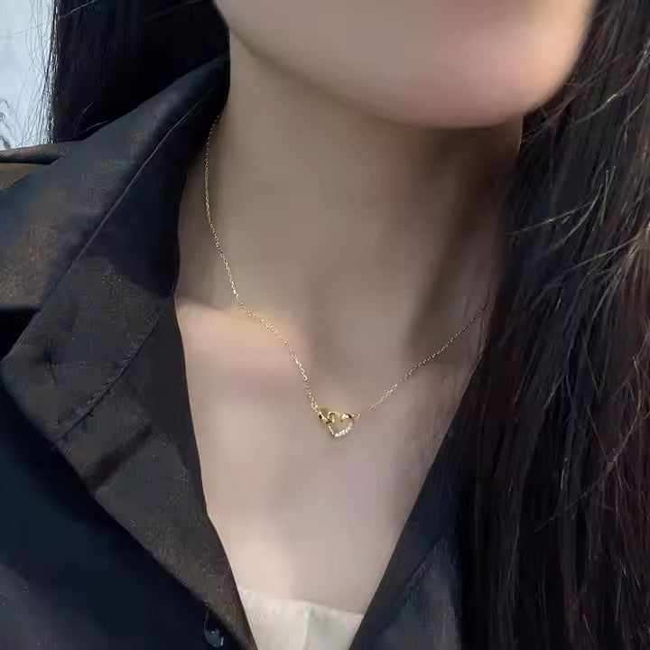 The Tiny Heart Connection Necklace