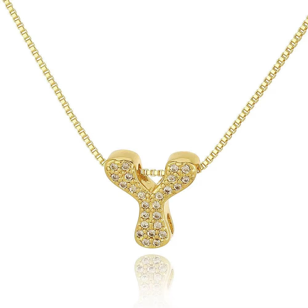 Sparkle Alphabet Pendant
