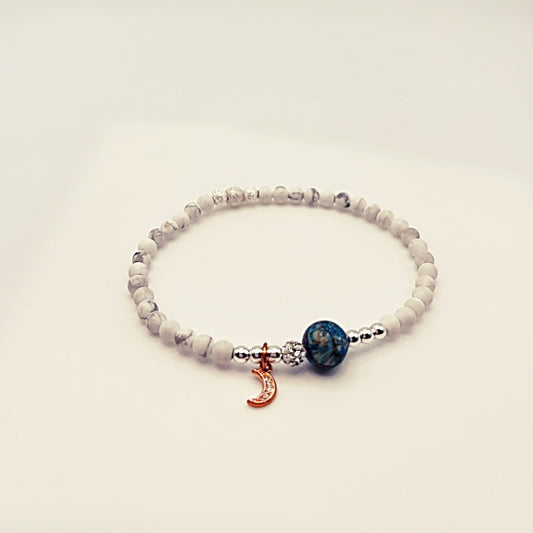 Le bracelet cosmique Lune, Étoile et Terre