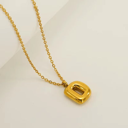 Bubble Letter Necklace
