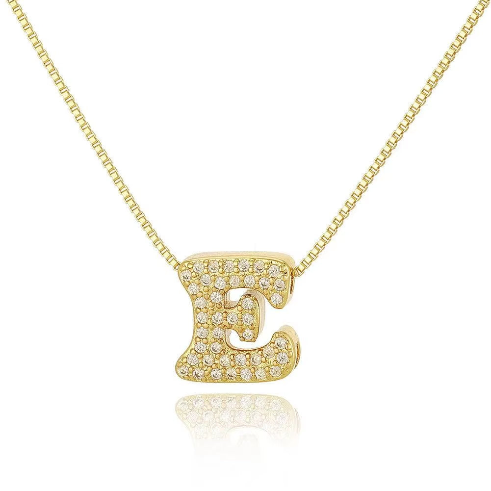 Sparkle Alphabet Pendant
