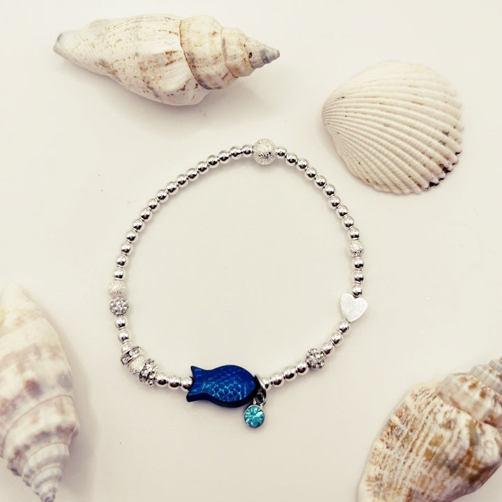 Le Bracelet Poisson Bleu