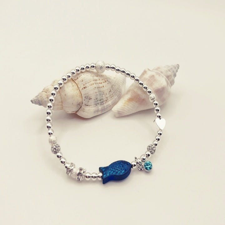 Le Bracelet Poisson Bleu