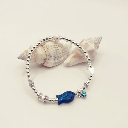 Le Bracelet Poisson Bleu