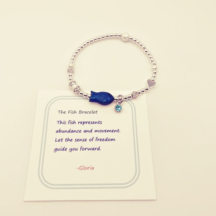 Le Bracelet Poisson Bleu