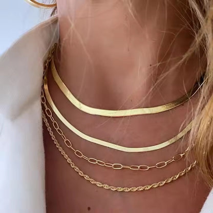 Flat Snake Chain