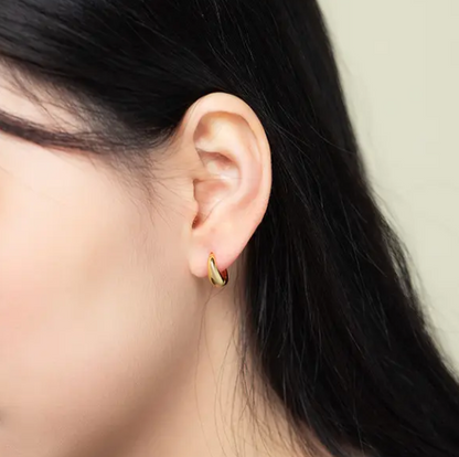 Graduated Huggie Earring Small