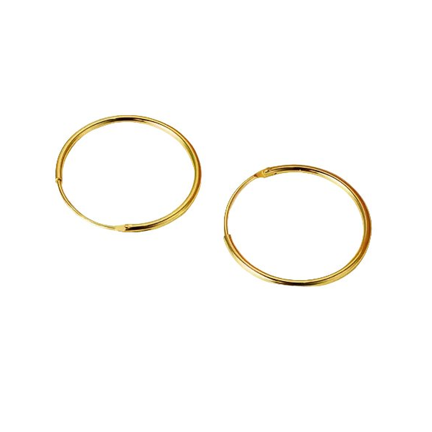 Thin Hoops Medium