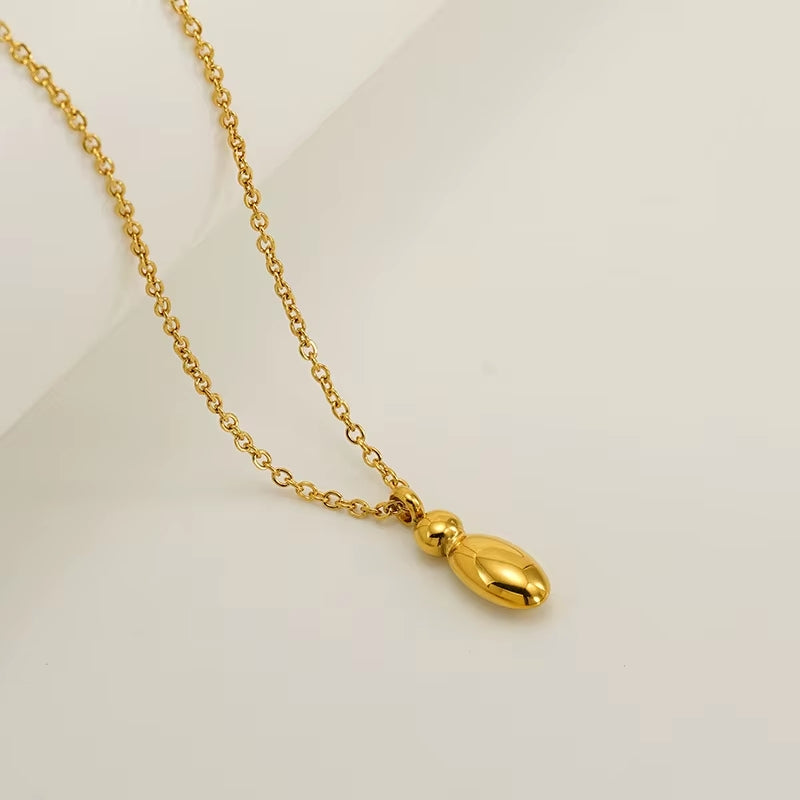 Bubble Letter Necklace