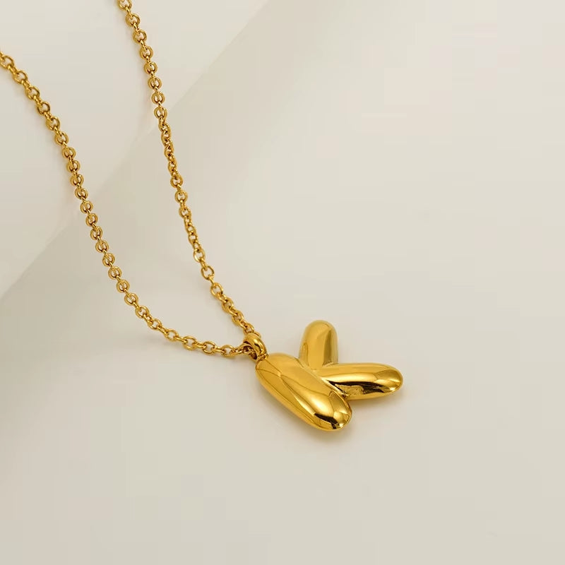 Bubble Letter Necklace