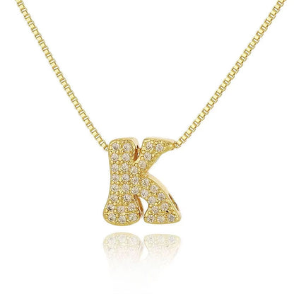 Sparkle Alphabet Pendant