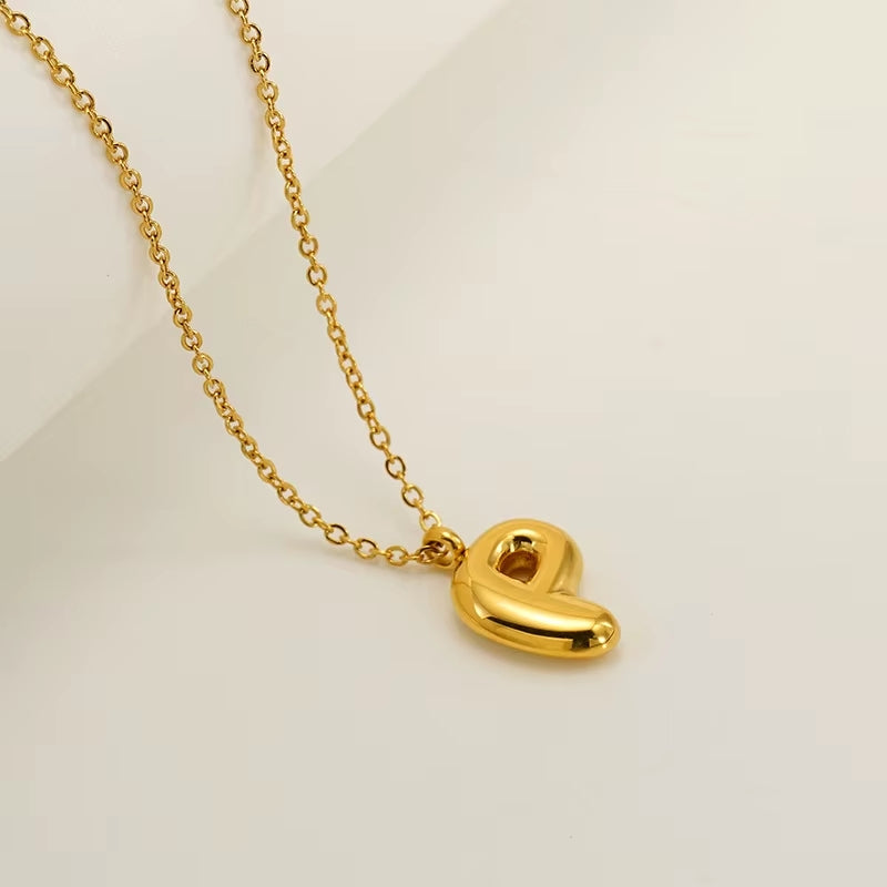 Bubble Letter Necklace
