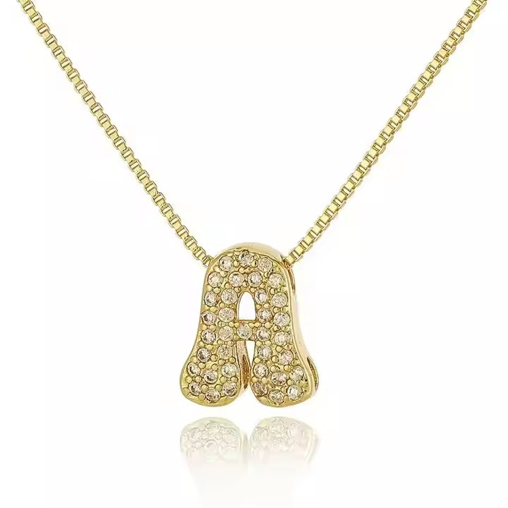 Sparkle Alphabet Pendant