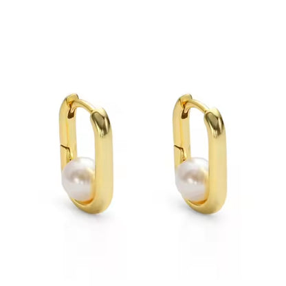 Hanging Pearl Earrings