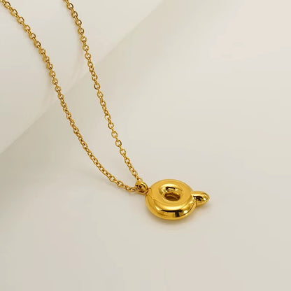 Bubble Letter Necklace