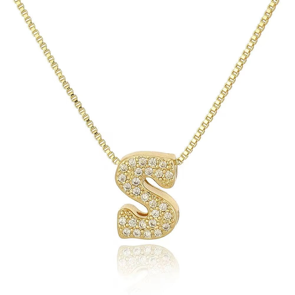 Sparkle Alphabet Pendant