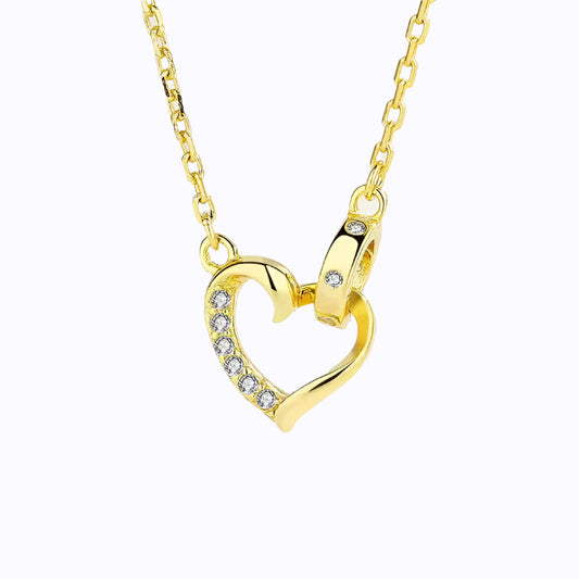The Tiny Heart Connection Necklace