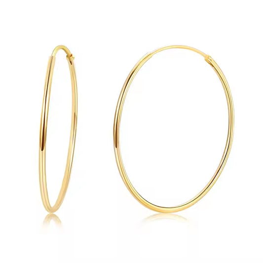 Thin Hoops Large