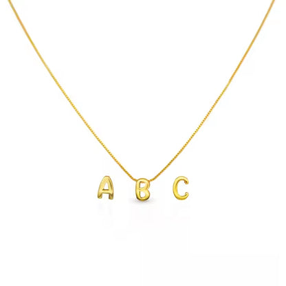 Tiny Letters Necklace