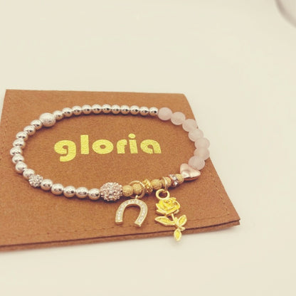 The Lucky Yellow Rose Bracelet